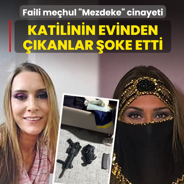 �Mezdeke� cinayetinde kan donduran itiraf! Katilinin evinden ��kanlar �oke etti