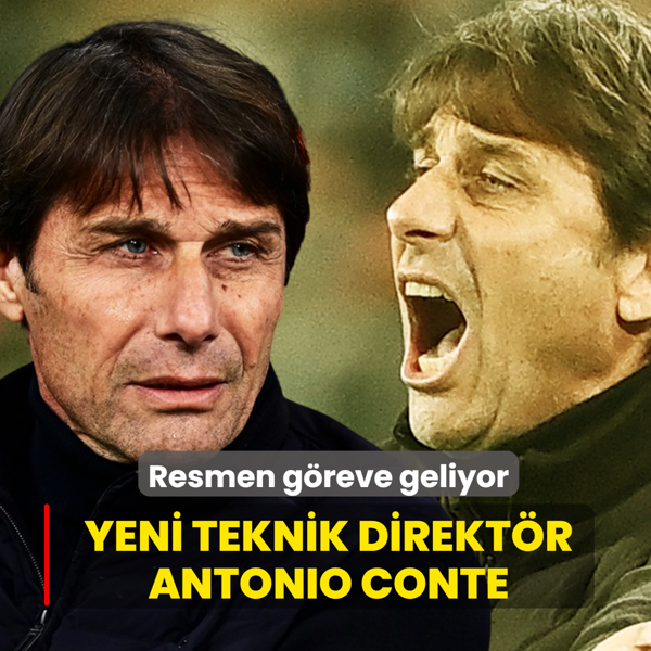Yeni teknik direkt�r Antonio Conte! Resmen g�reve geliyor