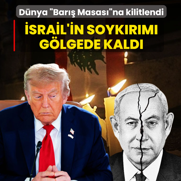 D�nya �Bar�� Masas��na kilitlendi: �srail'in L�bnan soyk�r�m� g�lgede kald�