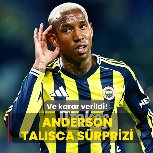 Ve karar verildi! Fenerbah�e'de Anderson Talisca s�rprizi