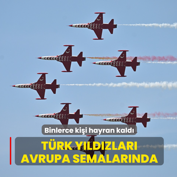 T�rk Y�ld�zlar� Bel�ika semalar�nda! Binlerce ki�i hayran kald�