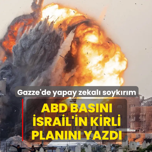 Gazze'de yapay zekal� soyk�r�m