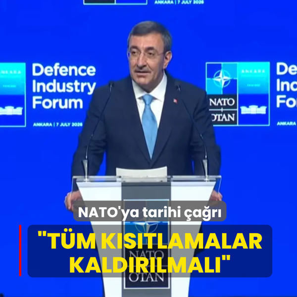 Cumhurba�kan� Yard�mc�s� Y�lmaz'dan NATO'ya tarihi �a�r�: T�m k�s�tlamalar kald�r�lmal�