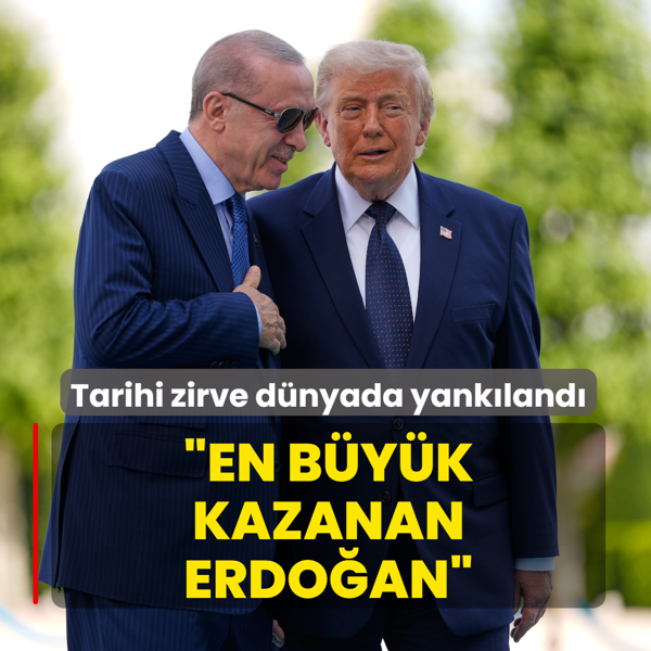 Tarihi zirve d�nyada yank�land�: En b�y�k kazanan Erdo�an