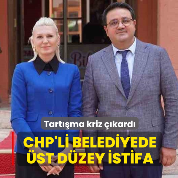 Tart��ma kriz ��kard�... CHP'li belediyede �st d�zey istifa