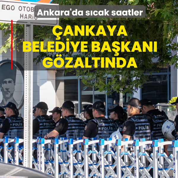 �ankaya Belediye Ba�kan� G�ner g�zalt�nda! Ankara'da s�cak saatler