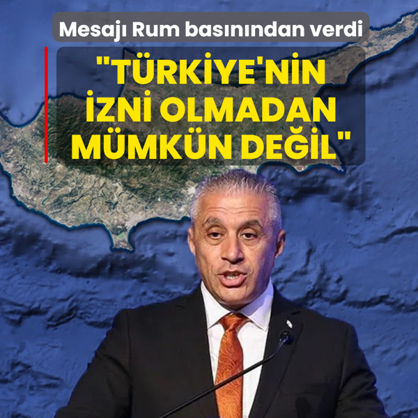 Mesaj? Rum bas?n?ndan verdi: T?rkiye