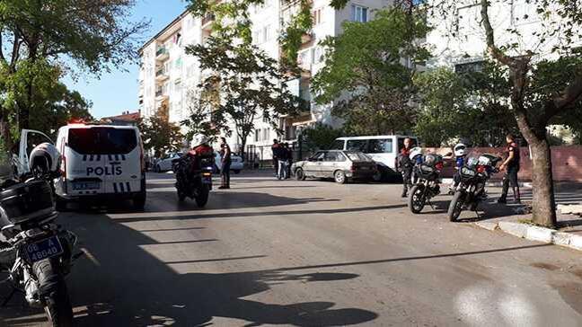 Ankara’da sinir krizi geçiren şahıs evi ateşe verdi, itfaiye ve polis