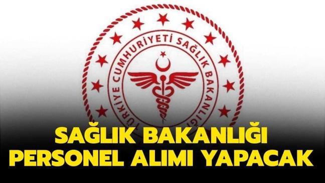 Sağlık Bakanlığı personel alımı yapacak! İşte detaylar