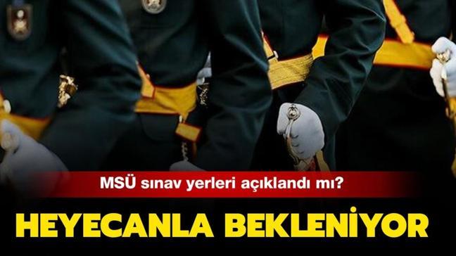 MSÜ sınav yerleri ne zaman belli olacak? MSÜ 2021 sınav ...