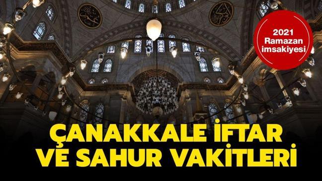 Çanakkale sahur vakti saat kaçta? Çanakkale iftar ve imsak ...