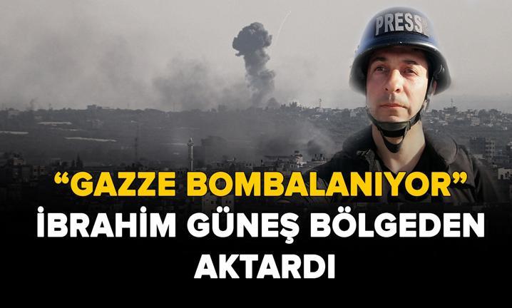 GAZZE BOMBALANIYOR D�NYA �ZL�YOR