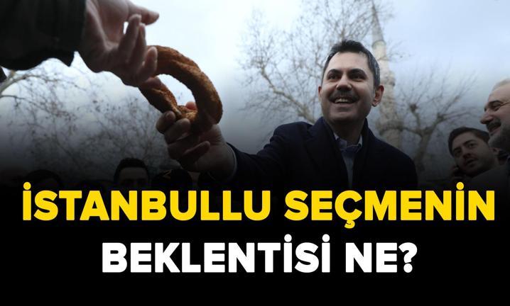 �STANBULLU SE�MEN�N BEKLENT�S� NE?