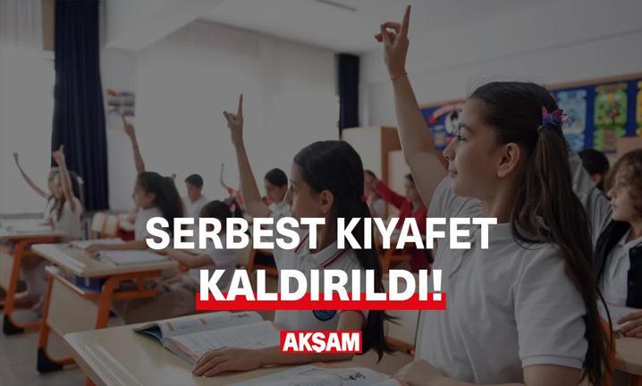 Okullarda yeni d�nem! Serbest k�yafet kald�r�ld�