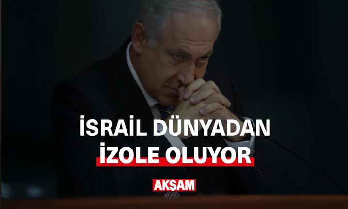 srail dnyadan izole oluyor