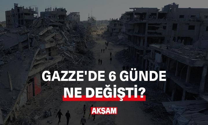 Gazze'de 6 gnde ne deiti?