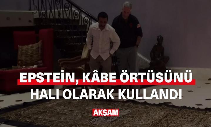 Epstein, Kabe �rt�s�n� hal� olarak kulland�!