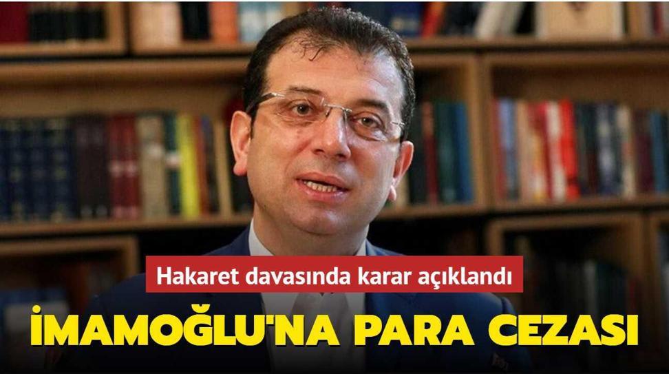 �mamo�lu'na valiye hakaretten para cezas�