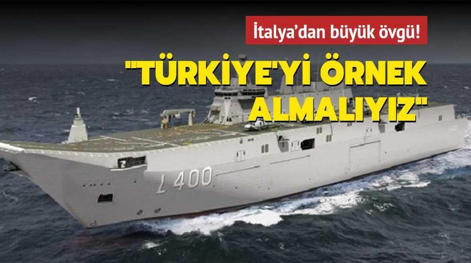 �talya'dan b�y�k �vg�: T�rkiye'yi �rnek almal�y�z