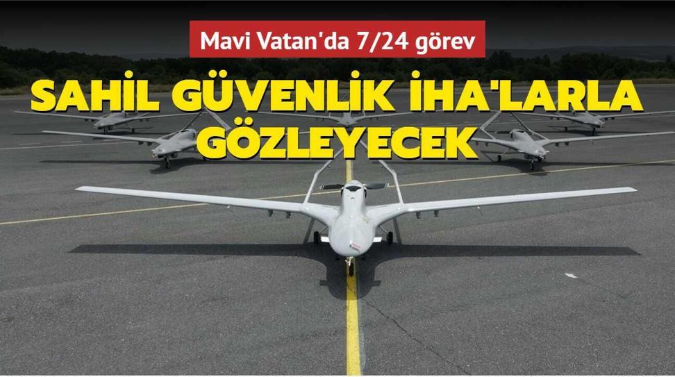 Sahil G�venlik yerli ve milli �HA'lara kavu�uyor: Mavi Vatan'�n �tesini g�zetleyecek