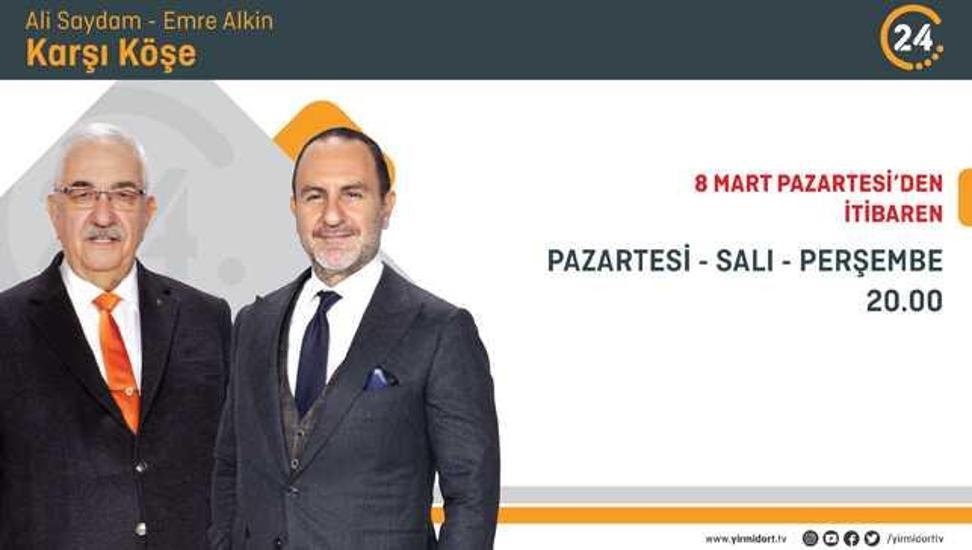 Ali Saydam ve Emre Alkin 24 TV'de yeni bir programa ba�l�yor