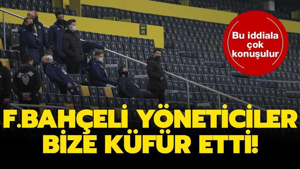 Ma��n ard�ndan olay s�zler: Bize k�f�r ettiler!