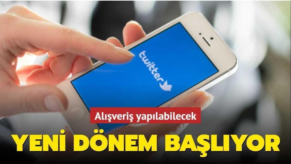 Twitter'da al��veri� yapma d�nemi ba�l�yor!